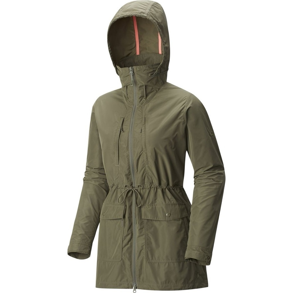 Mountain Hardwear Urbanite Parka Jacket Women’s Size Medium Olive Pockets